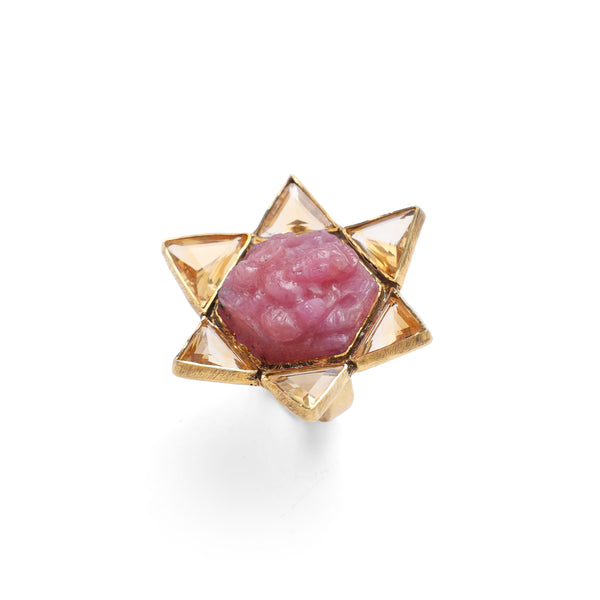 Nakshatra Ganesha Ring