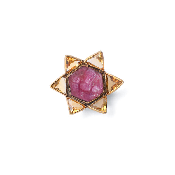 Nakshatra Ganesha Brooch Pin