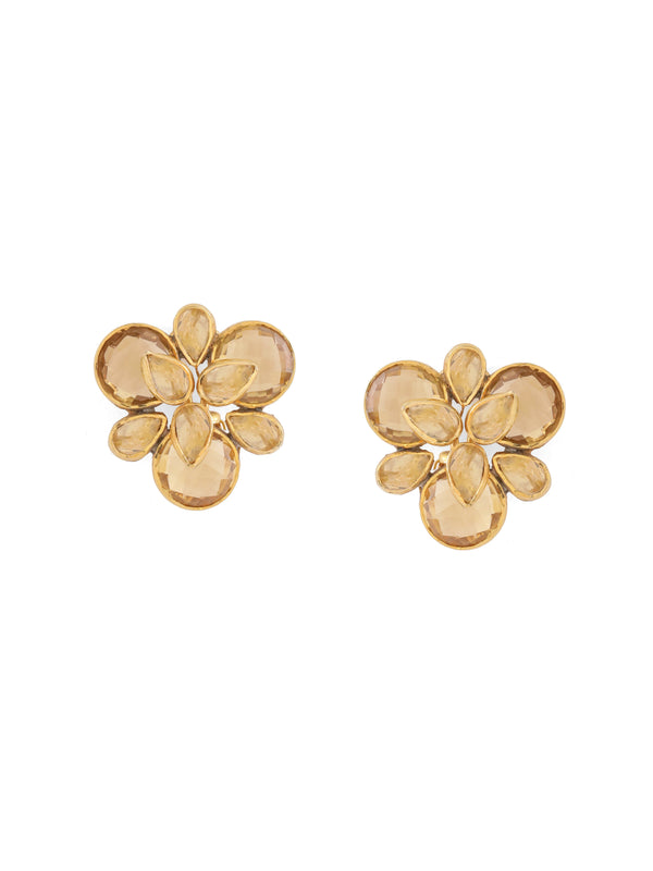 Sunehri Shila Studs
