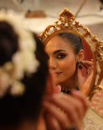 Load image into Gallery viewer, Triveni Amythst Earrings
