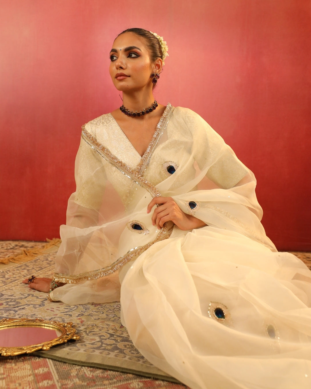 Triveni Amythst Earrings