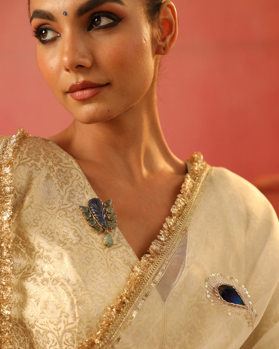 Neel Patra Brooch Pin