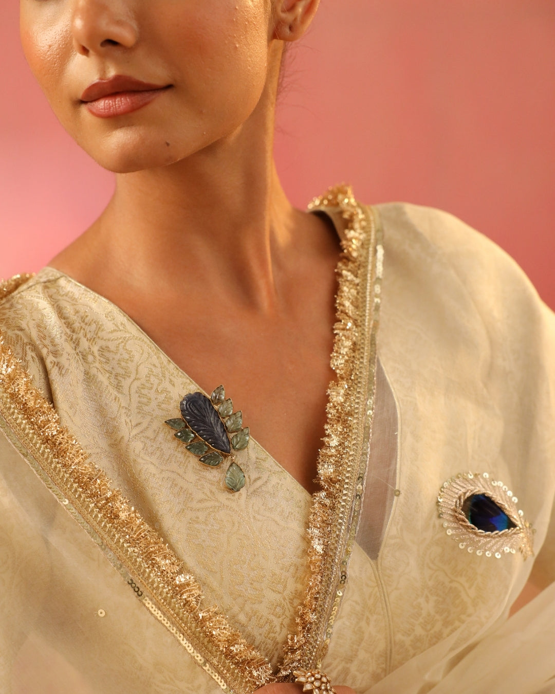 Neel Patra Brooch Pin