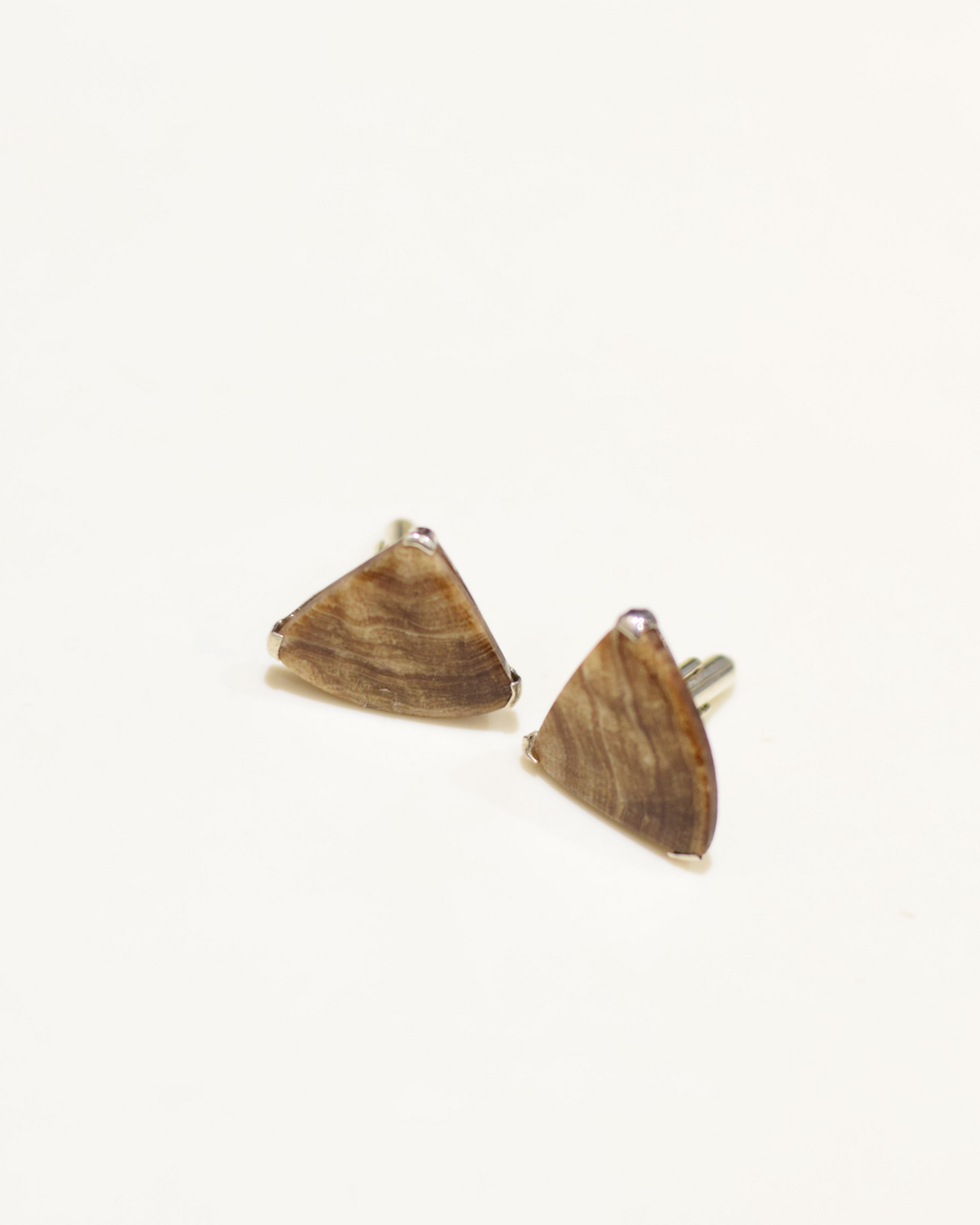 Banded Calcite Cufflinks