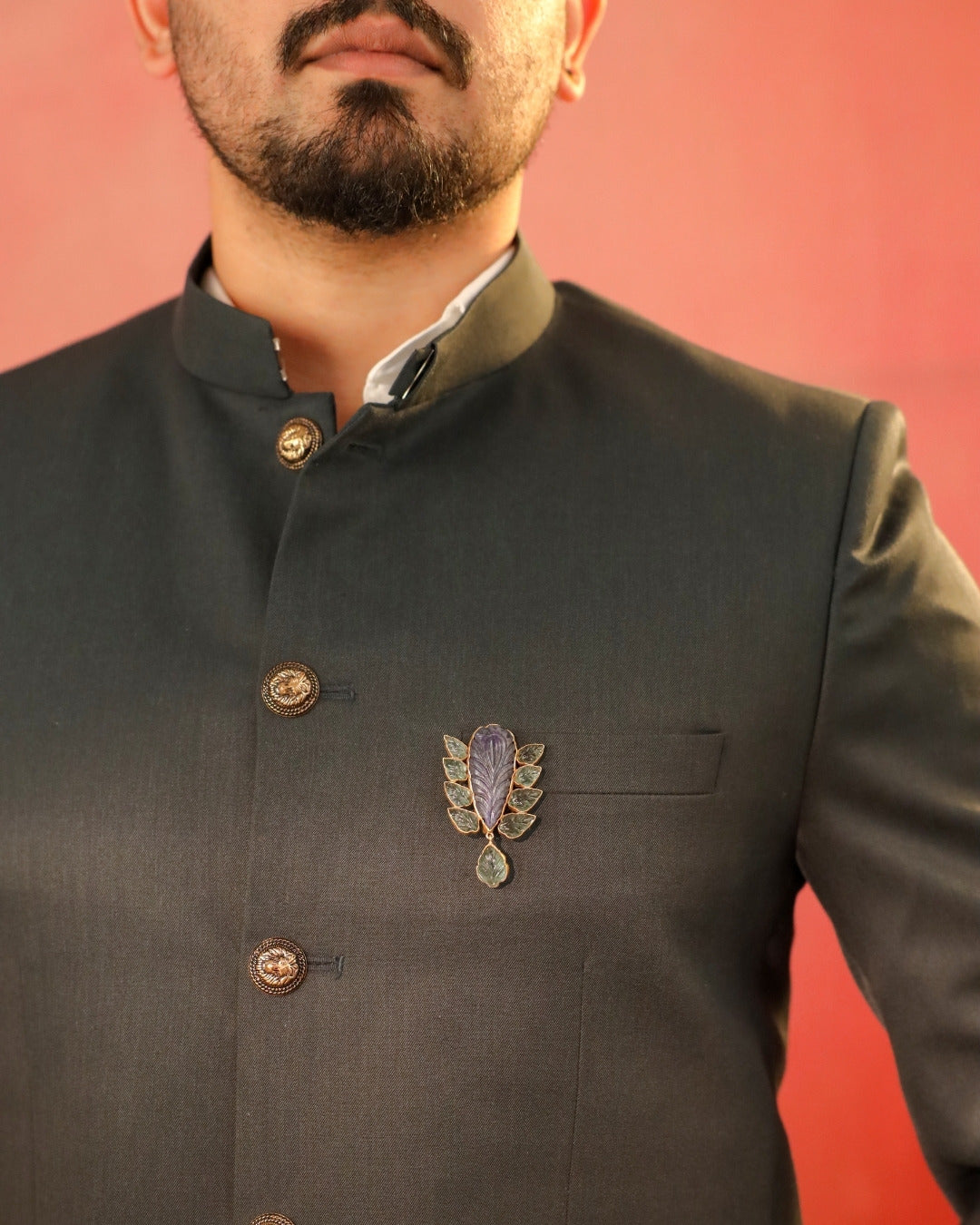 Neel Patra Brooch Pin