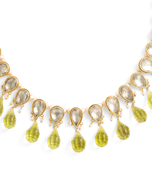Gulzaar Necklace With Earrings