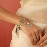 Load image into Gallery viewer, Rajmohini Emerald Bracelet
