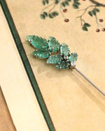 Load image into Gallery viewer, Emerald Patti Brooch Pin
