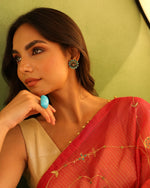 Load image into Gallery viewer, Turquoise Cushion Ring
