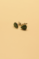 Load image into Gallery viewer, Malachite Cufflinks
