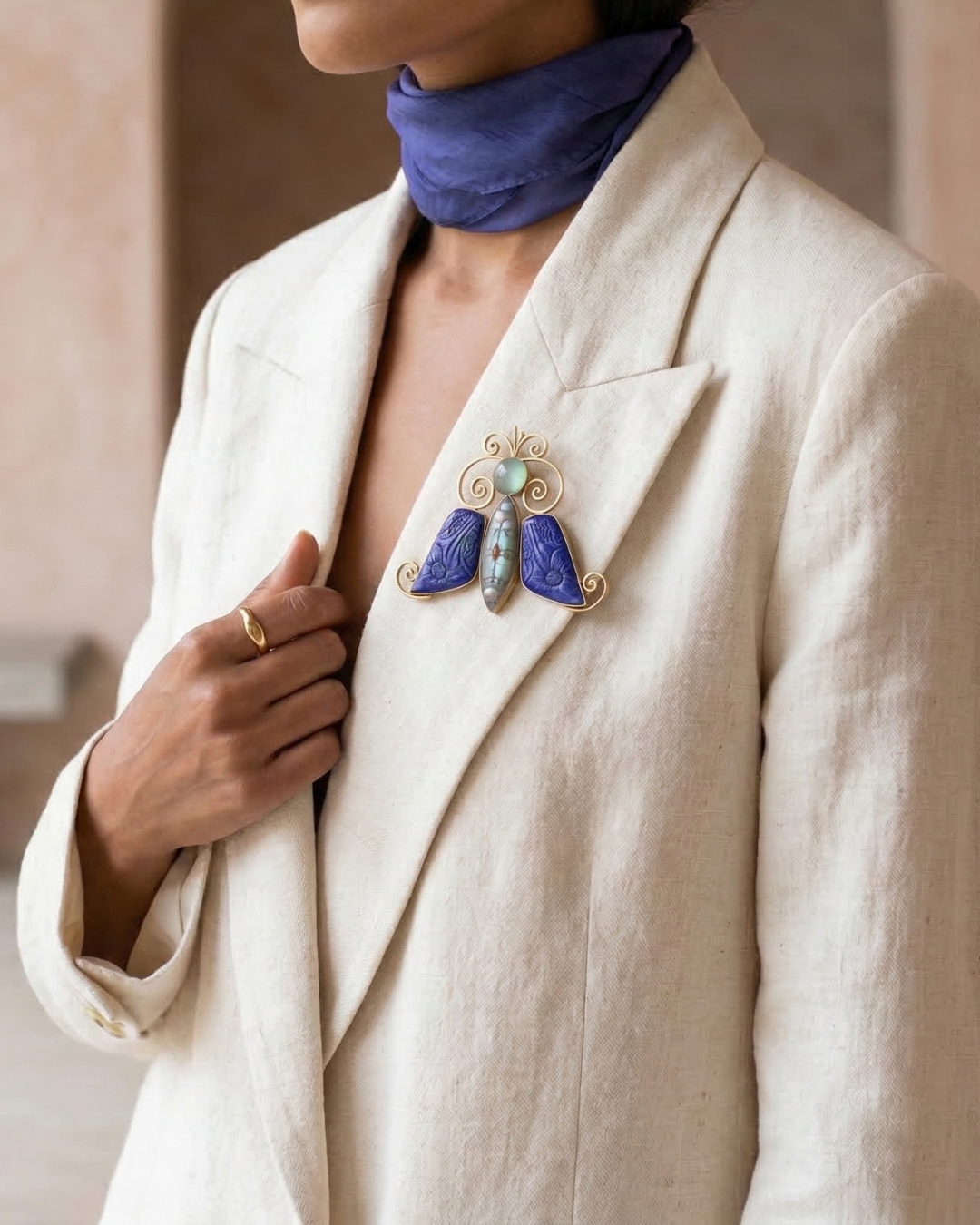 Vayuja Brooch Pin