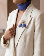 Load image into Gallery viewer, Vayuja Brooch Pin
