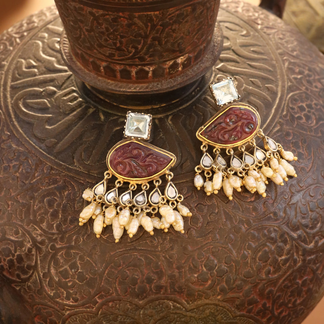 Pakhi Ruby Earrings