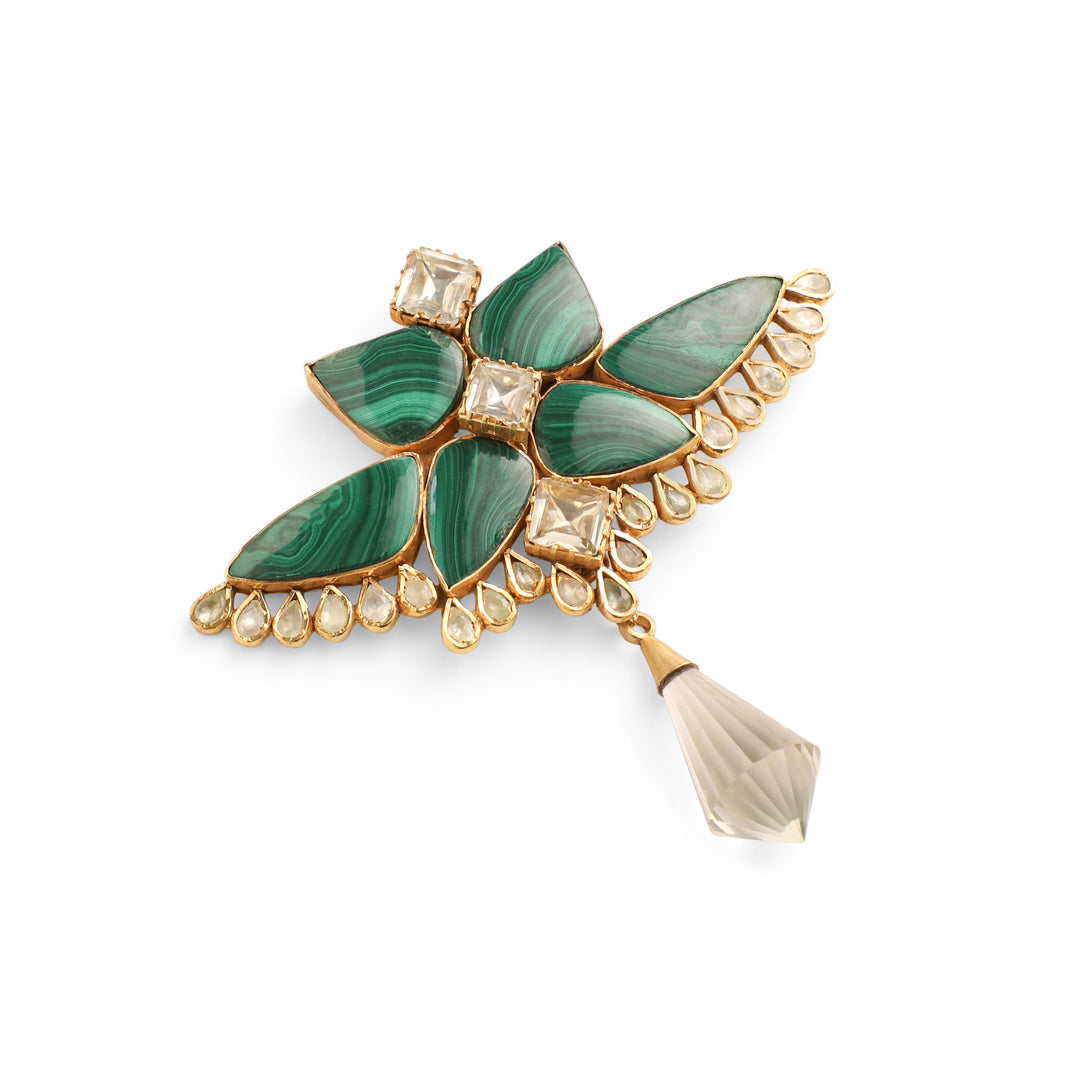 Veerangana Brooch Pin