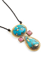 Load image into Gallery viewer, Taraash Turquoise Pendant
