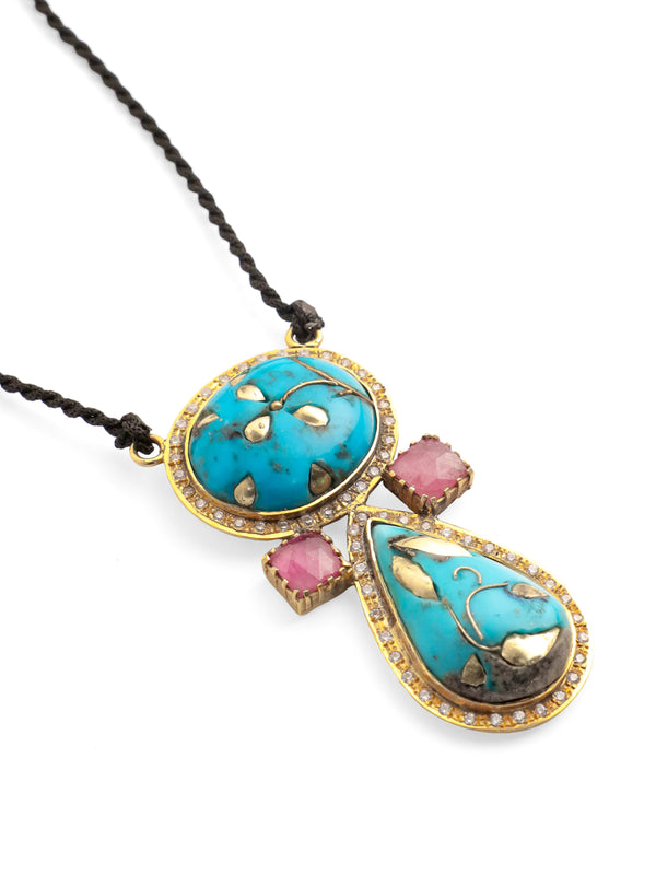 Taraash Turquoise Pendant
