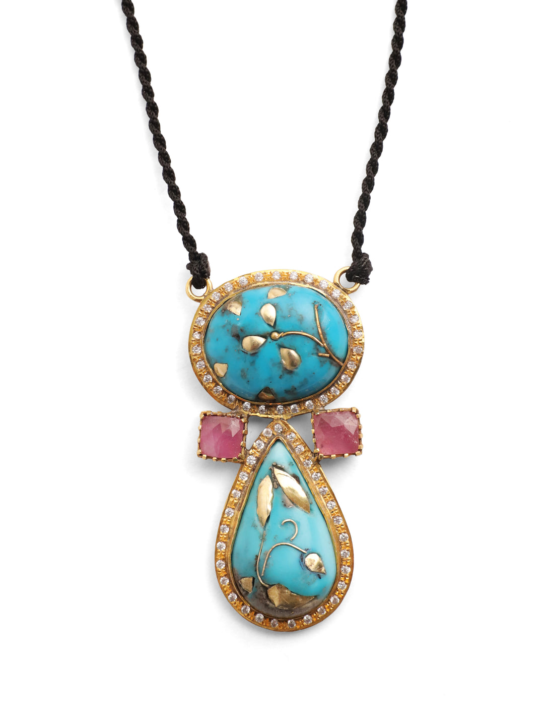 Taraash Turquoise Pendant