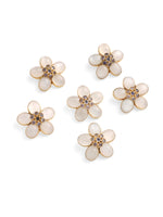 Load image into Gallery viewer, Moonstone Flower Button set
