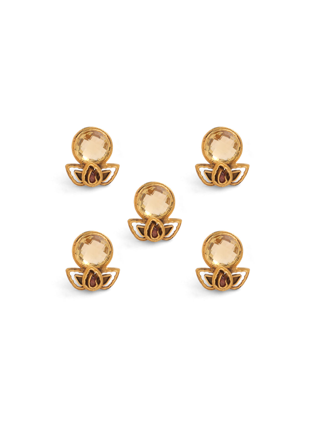 Nisarga Bandhgala Button & Cufflinks