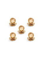 Load image into Gallery viewer, Nisarga Bandhgala Button &amp; Cufflinks
