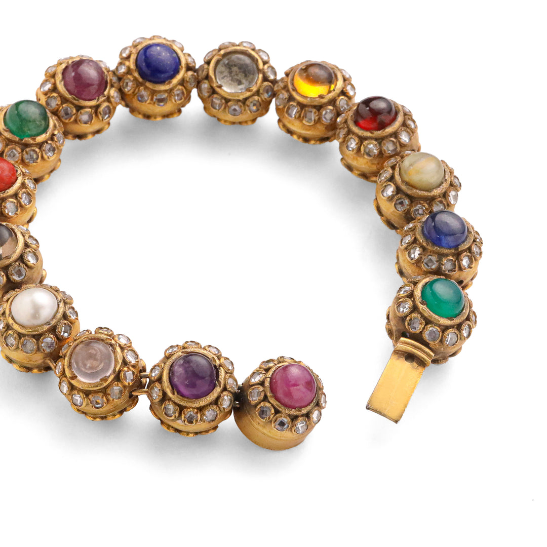 Noor-e-Navratan Bracelet