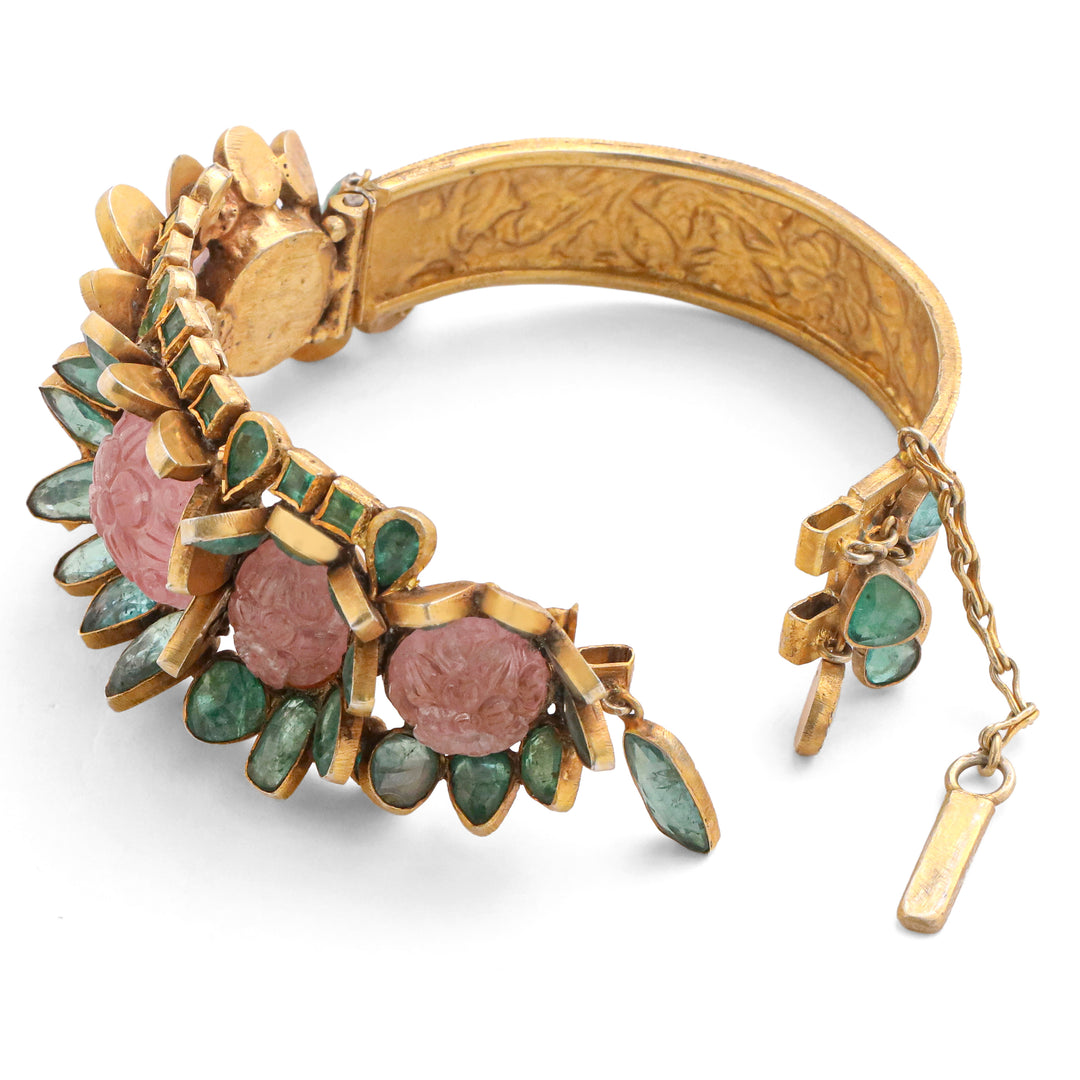 Rose Quartz Empress Bangle