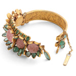 Load image into Gallery viewer, Rose Quartz Empress Bangle
