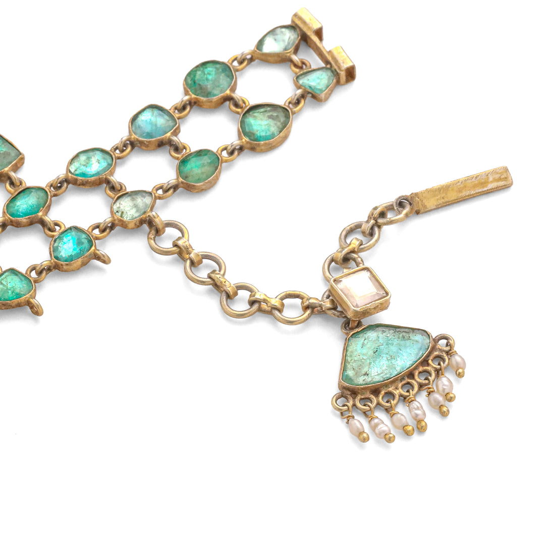Rajmohini Emerald Bracelet