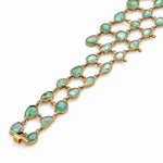 Load image into Gallery viewer, Rajmohini Emerald Bracelet
