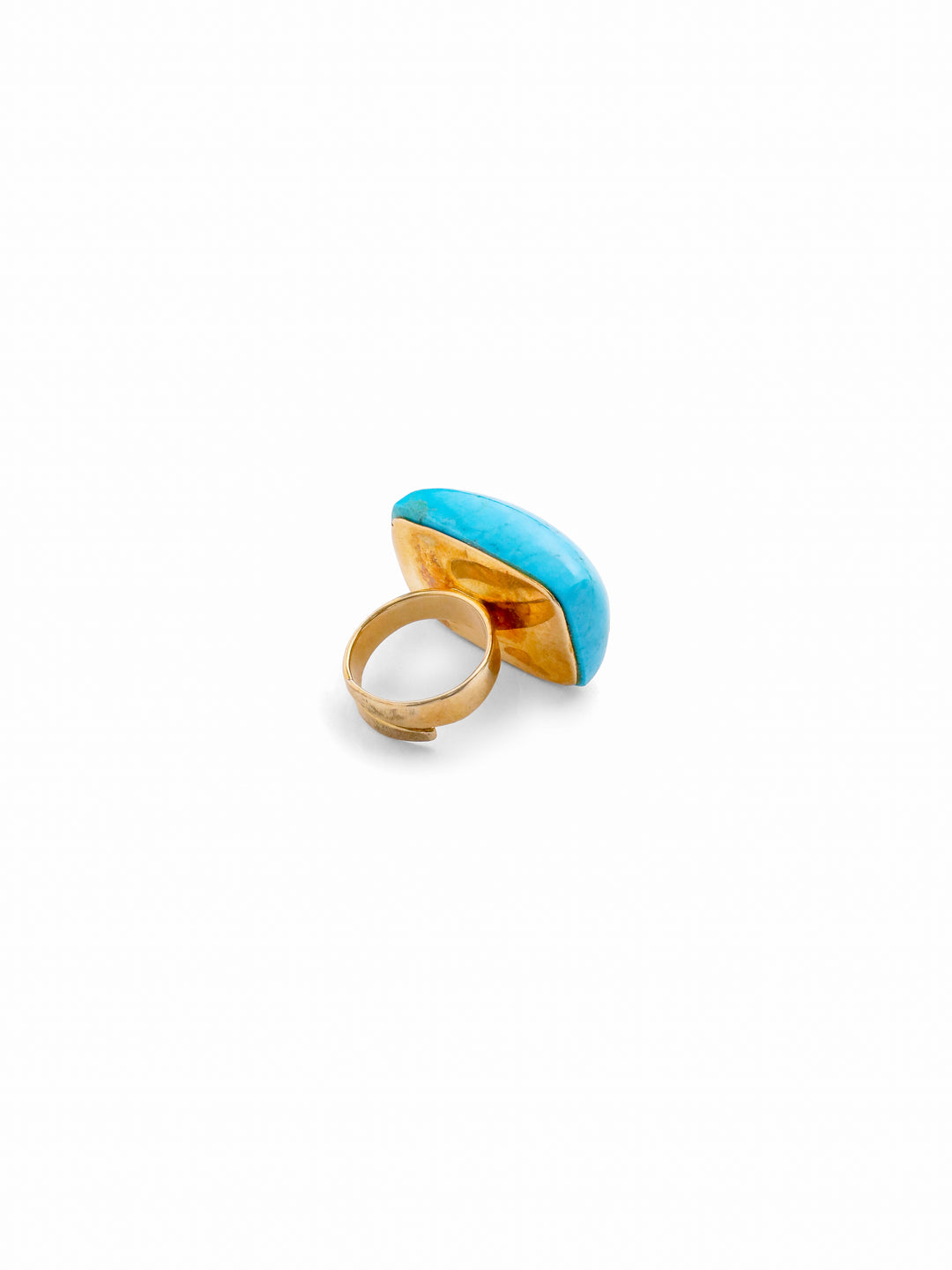 Turquoise Cushion Ring