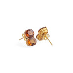 Load image into Gallery viewer, Mandarin Citrine Studs
