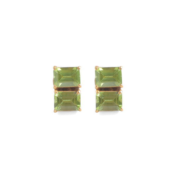 Peridot Studs