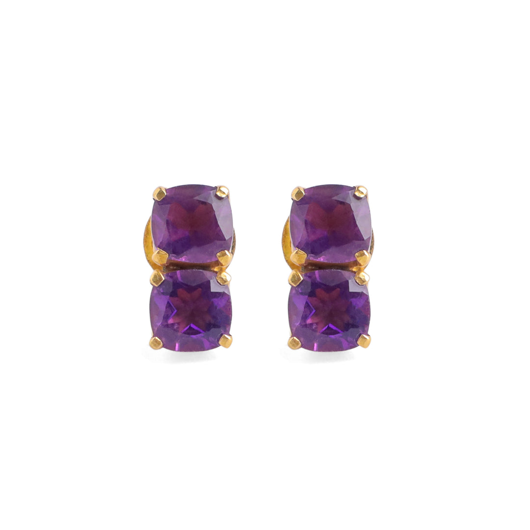 Amethyst Studs