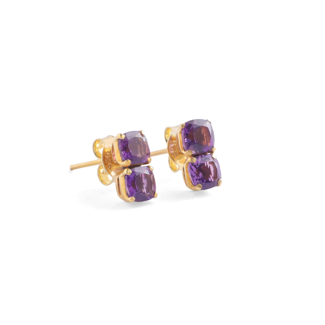 Amethyst Studs