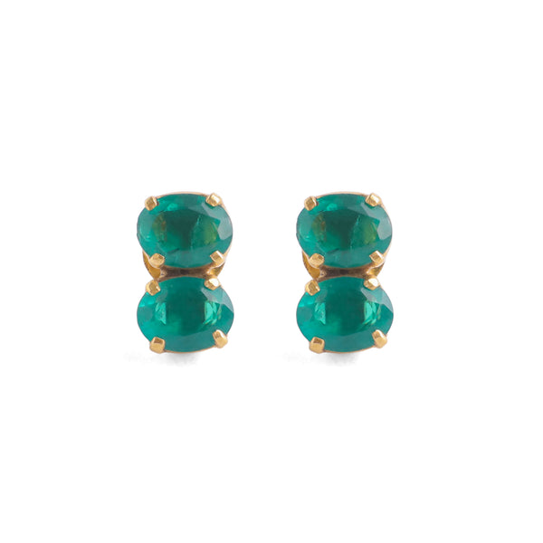 Emerald Studs