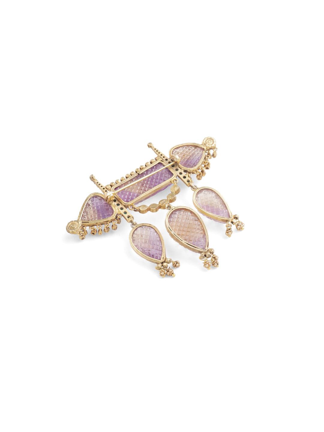 Rajwada Ametrine Brooch Pin
