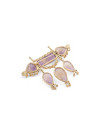 Load image into Gallery viewer, Rajwada Ametrine Brooch Pin
