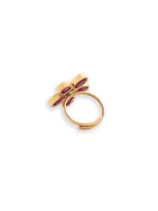 Manak Phool Ring