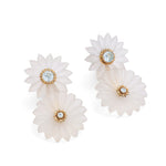 Load image into Gallery viewer, Crystal Flora Earrings
