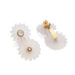 Load image into Gallery viewer, Crystal Flora Earrings

