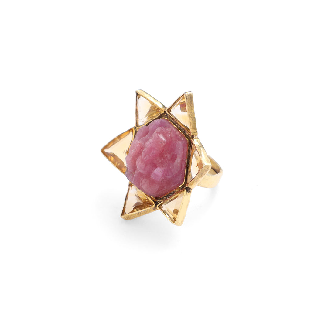 Nakshatra Ganesha Ring