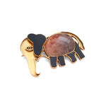 Load image into Gallery viewer, Gaj Ratna Brooch Pin
