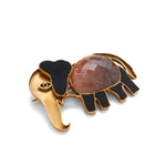 Load image into Gallery viewer, Gaj Ratna Brooch Pin
