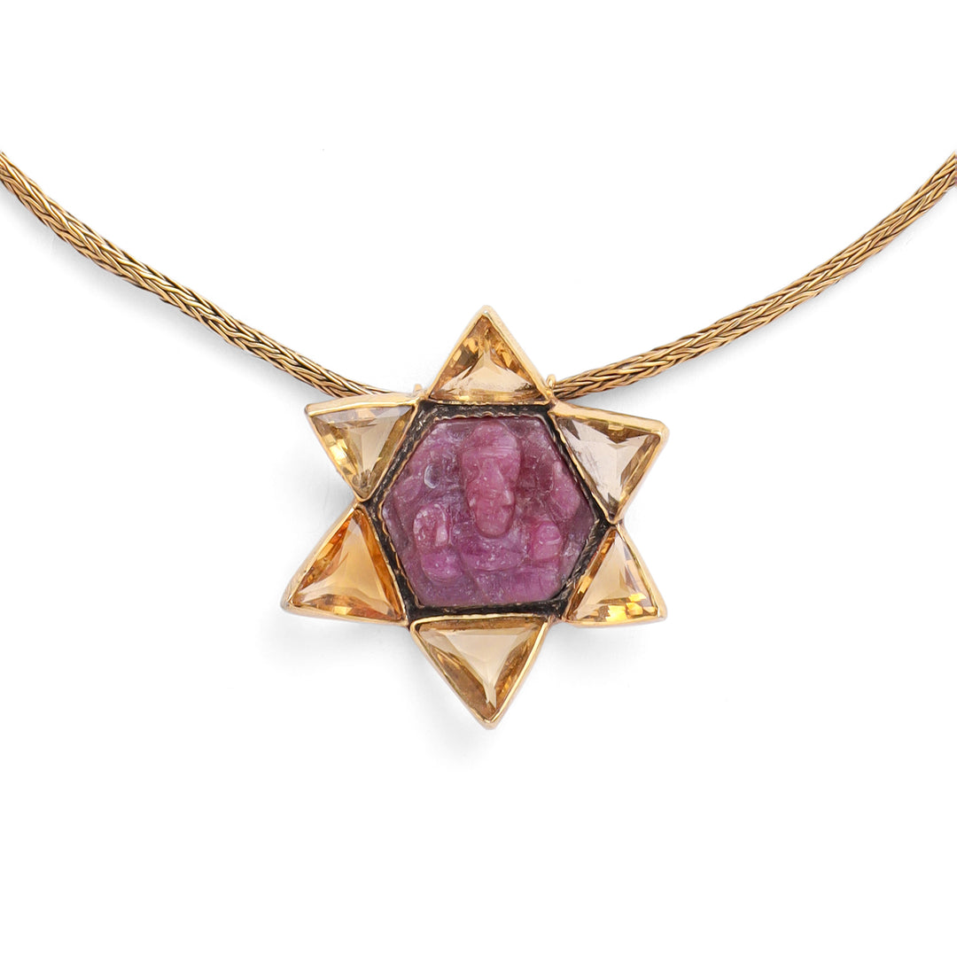 Nakshatra Ganesha Pendant