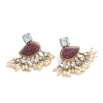 Load image into Gallery viewer, Pakhi Ruby Earrings
