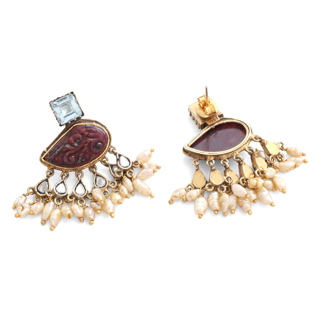 Pakhi Ruby Earrings