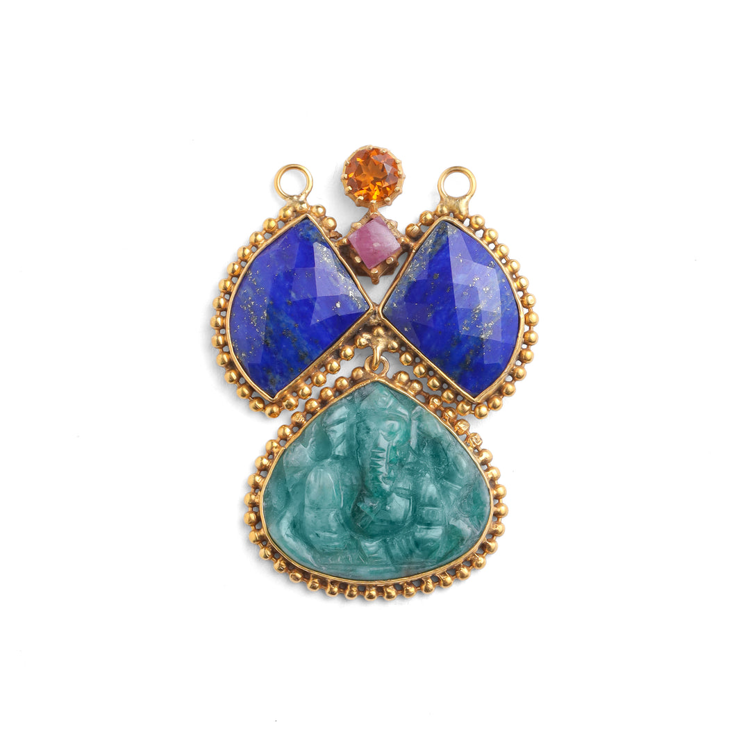 Mayurakshi Ganesha Pendant