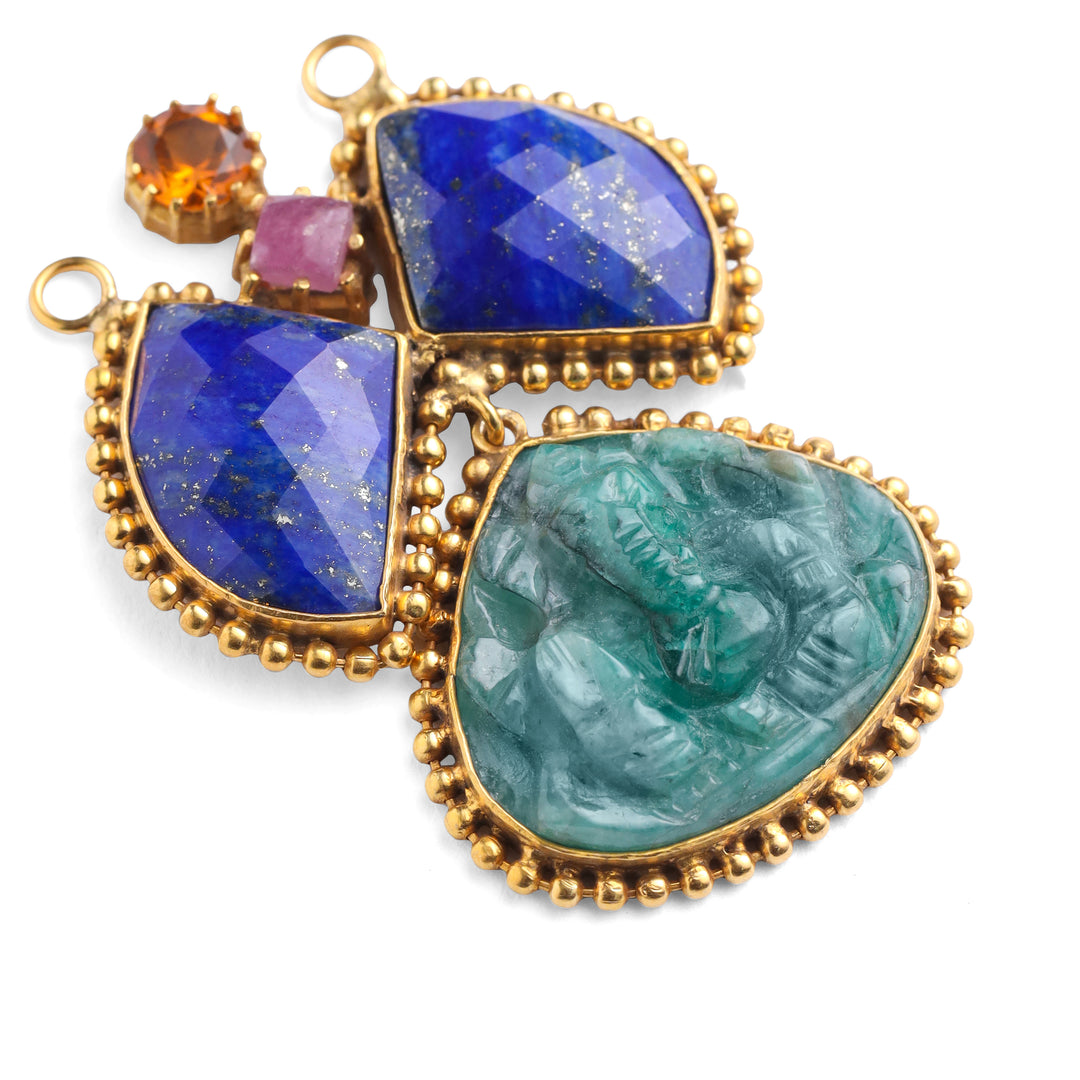 Mayurakshi Ganesha Pendant