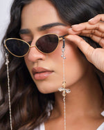 Load image into Gallery viewer, Dewdrop Bloom Spectacle Chain

